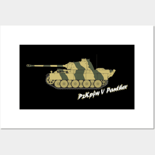 PzKpfw V Panther Posters and Art